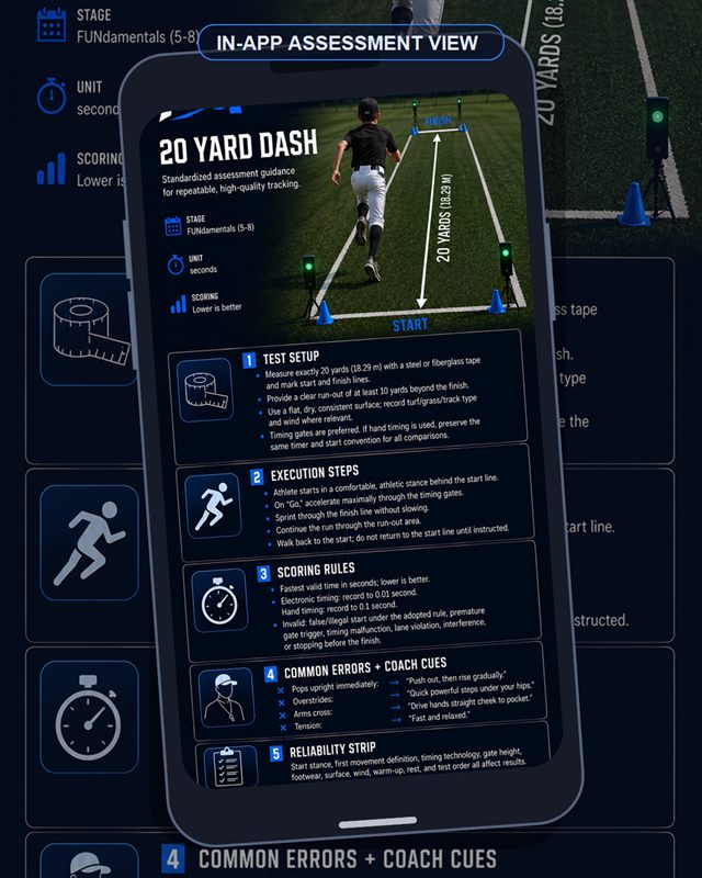 Baseball: 20 Yard Dash