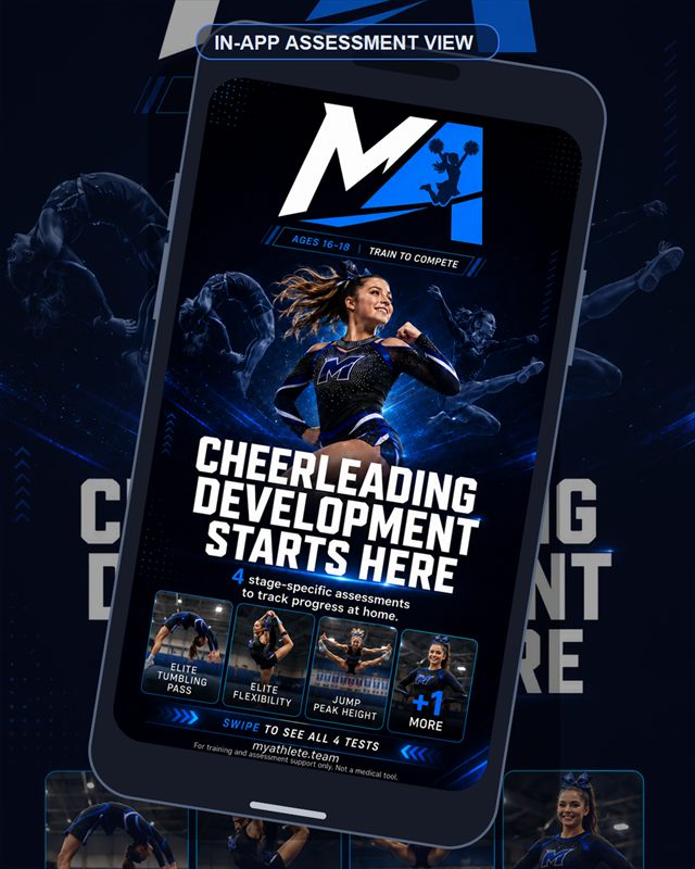 Cheer: Ages 16–18 overview