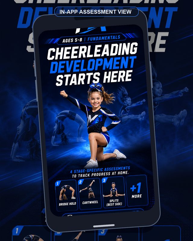 Cheer: Ages 5–8 overview