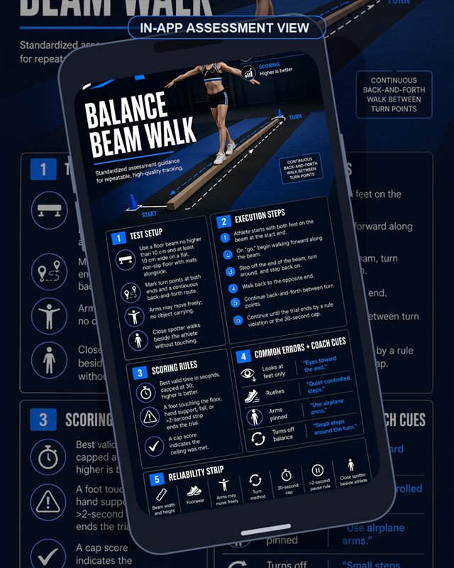 Cheer: Balance Beam Walk