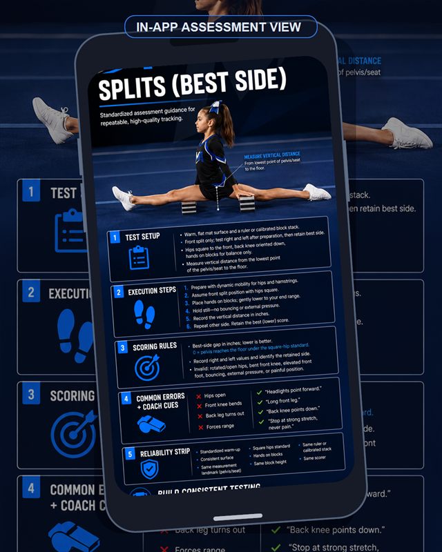 Cheer: Splits Best Side