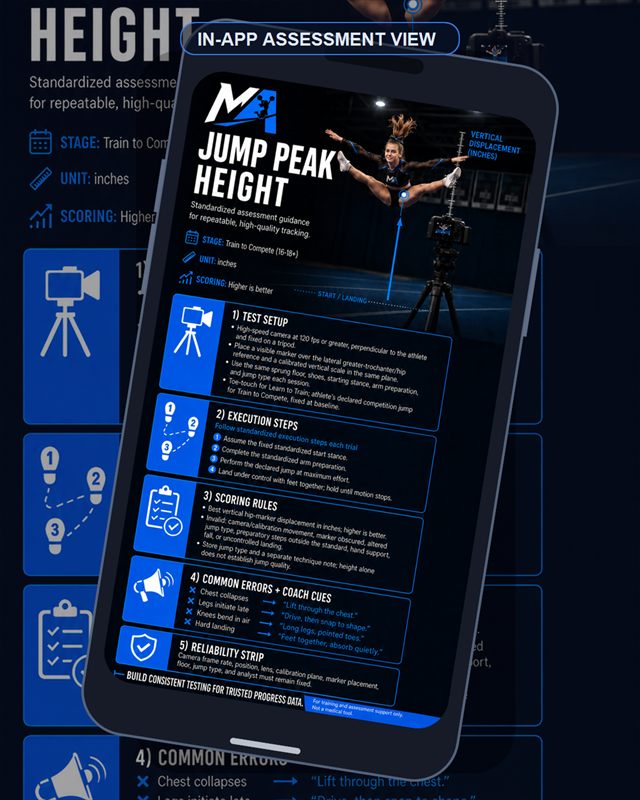 Cheer: Jump Peak Height