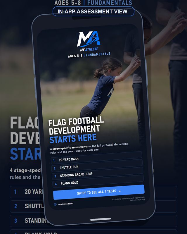 Flag Football: Ages 5–8 overview