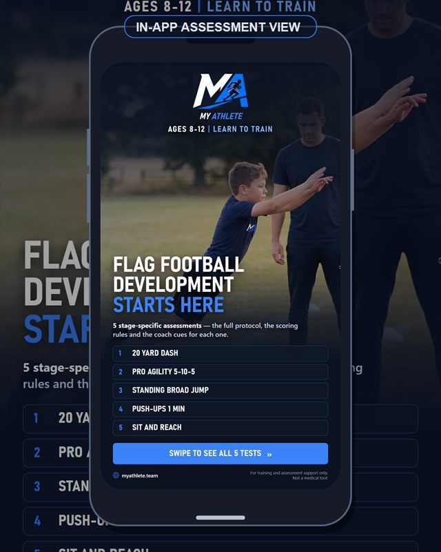 Flag Football: ages 8-12 overview