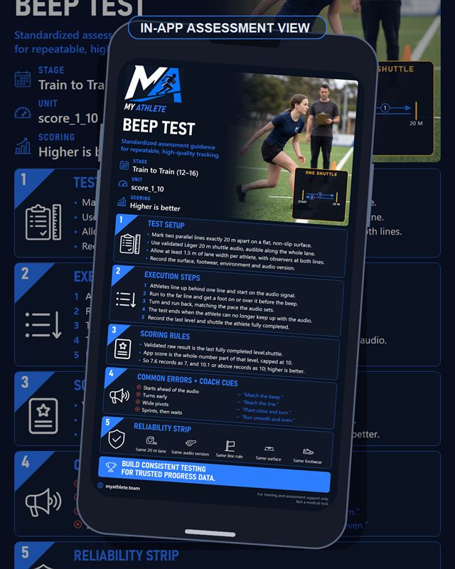 Flag Football: Beep Test
