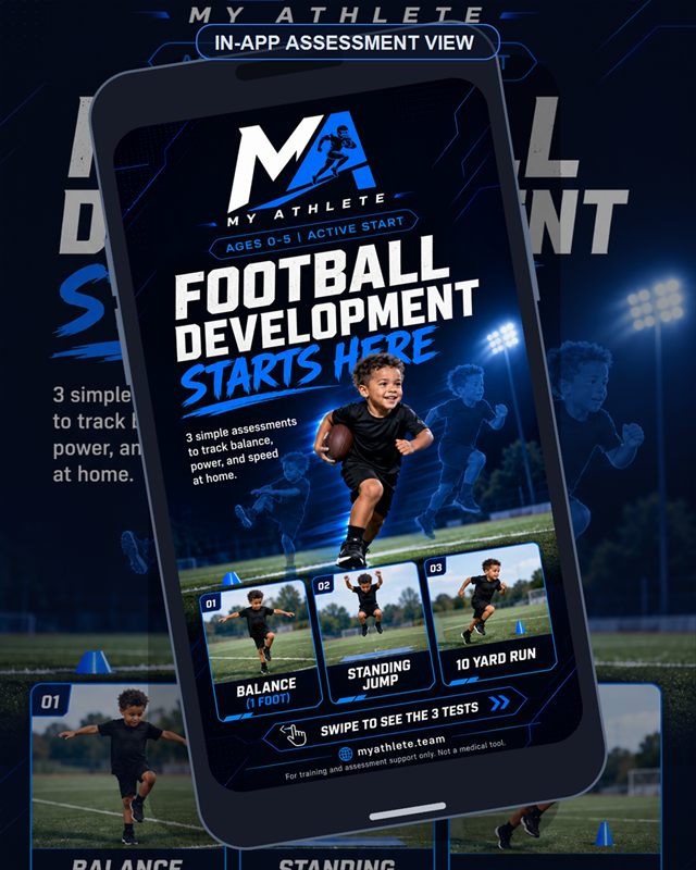 Football: Ages 0–5 overview