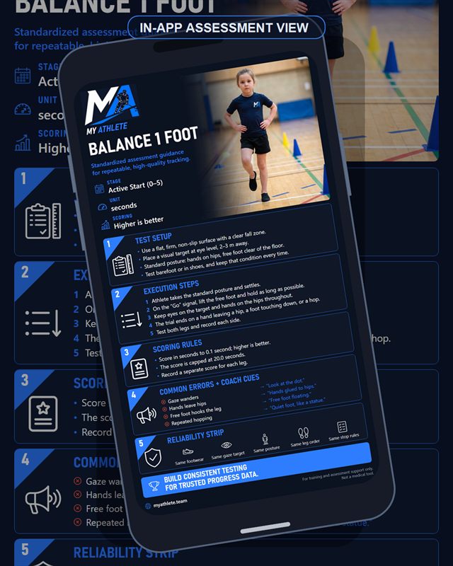 Hockey: Balance 1 Foot