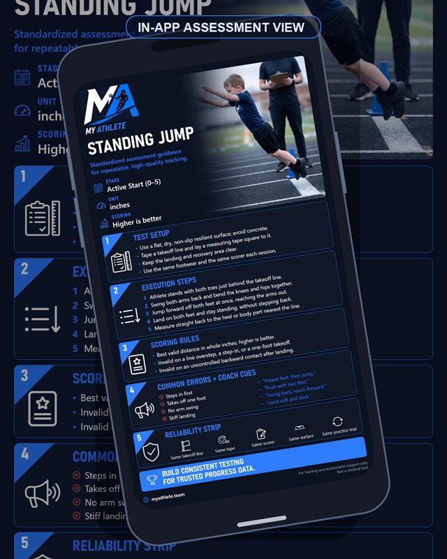 Lacrosse: Standing Jump