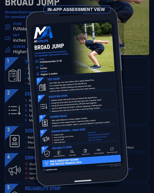 Rugby: Broad Jump