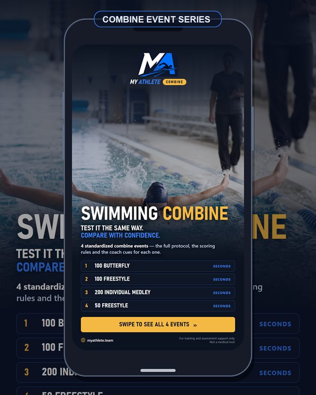 Swimming: Combine / Pro Day overview