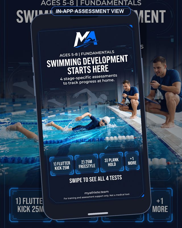 Swimming: Ages 5–8 overview