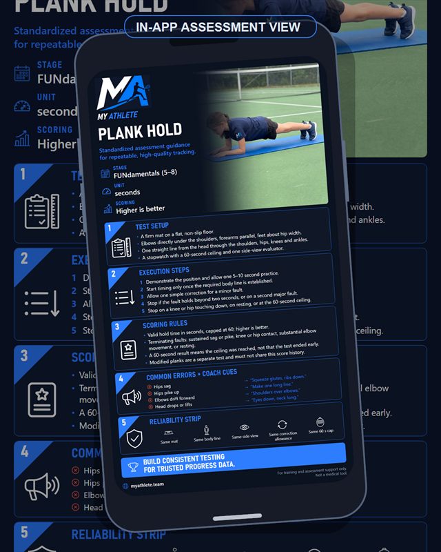 Tennis: Plank Hold