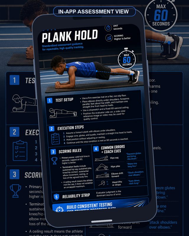 Track & Field: Plank Hold