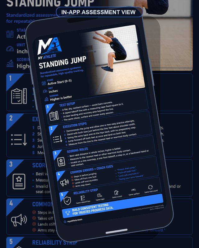 Volleyball: Standing Jump