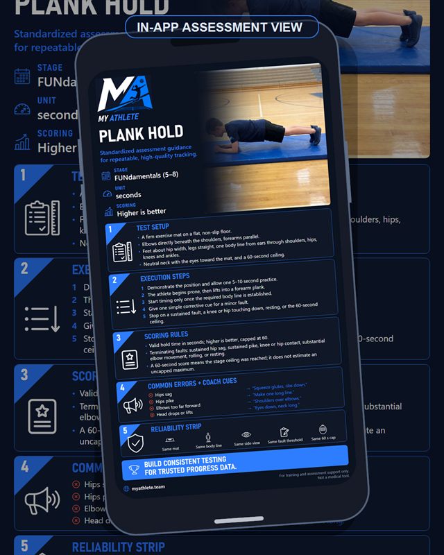 Volleyball: Plank Hold