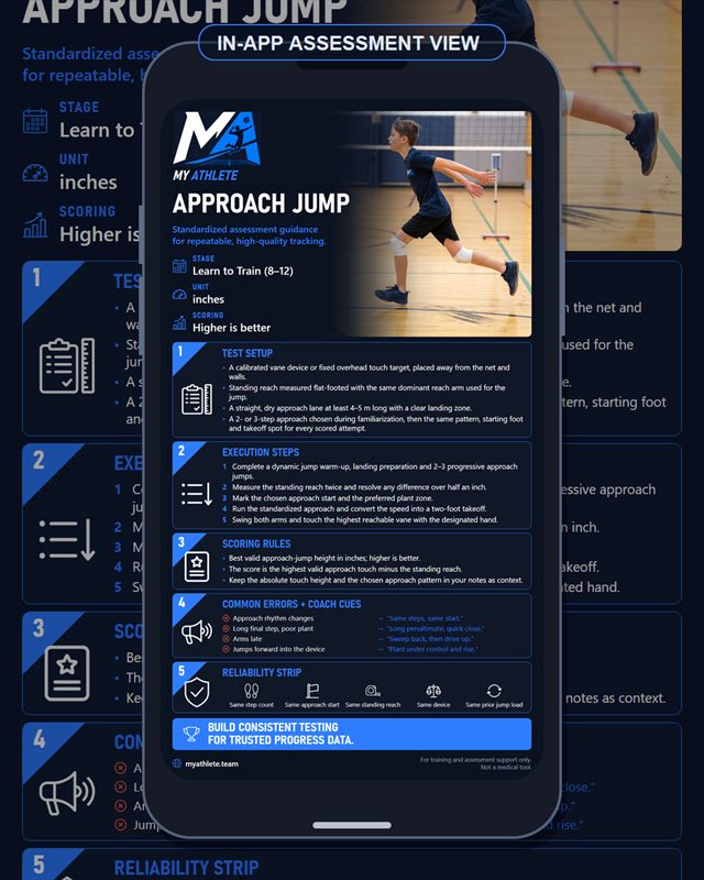 Volleyball: Approach Jump