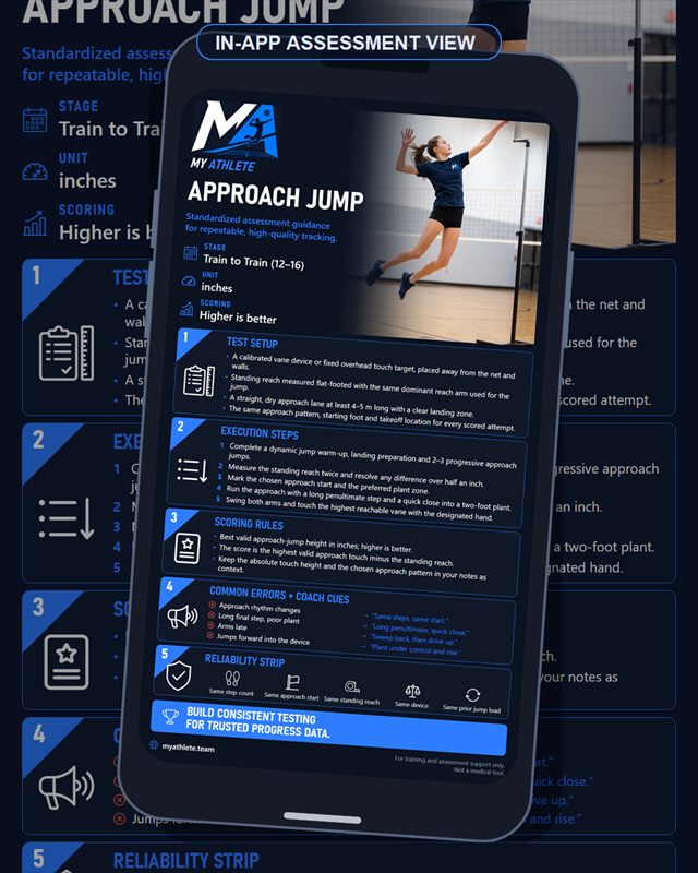 Volleyball: Approach Jump