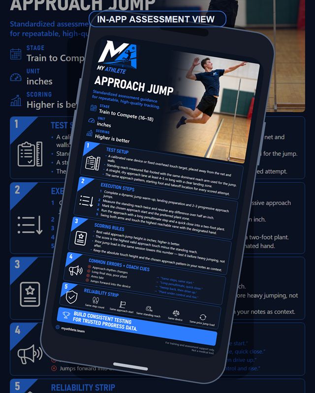 Volleyball: Approach Jump