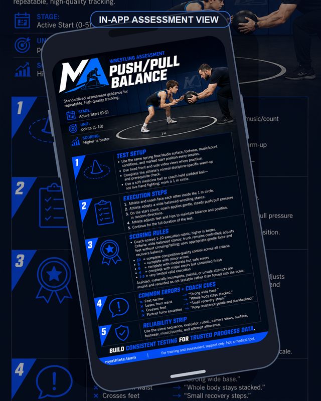 Wrestling: Push Pull Balance