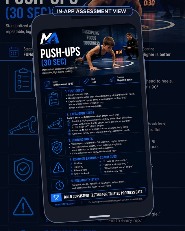 Wrestling: Push Ups 30 Sec