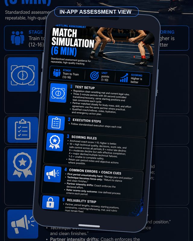 Wrestling: Match Simulation 6 Min